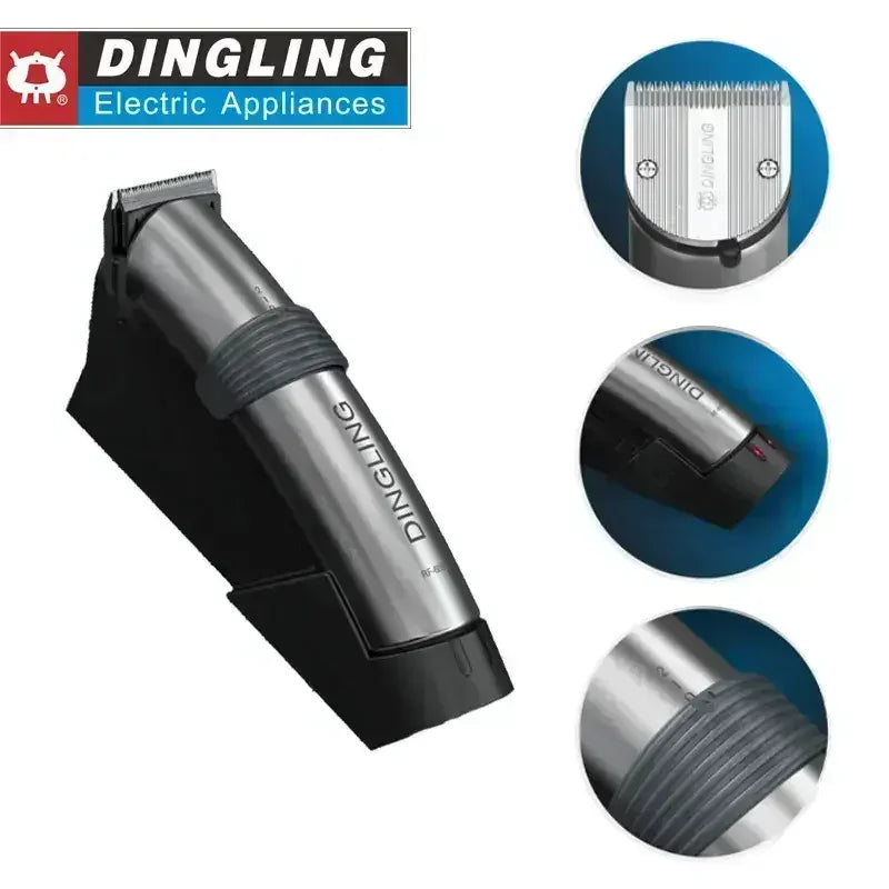 Dingling RF-609 Pro Hair & Beard Trimmer - Tashqila Dingling RF-609 Pro Hair & Beard Trimmer - Tashqila